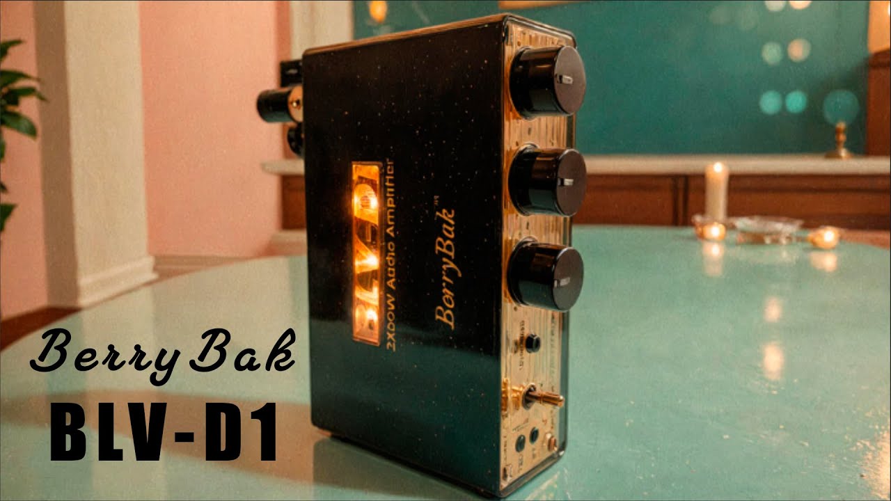 BerryBak BLV-D1 DSP integrated Bluetooth amplifier review