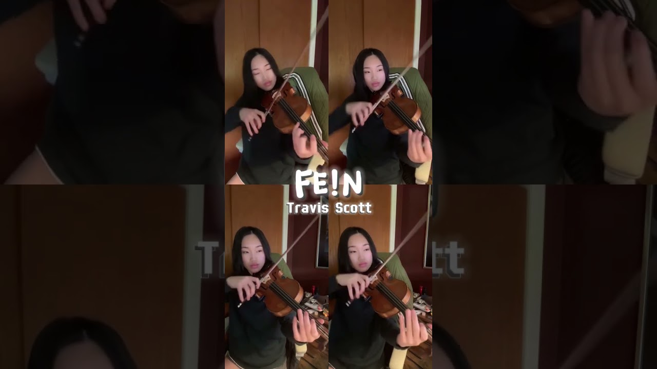 Suggested search for many of my vids is fein on violin so here&rsquo;s fe!n on #violin #travisscott #fein
