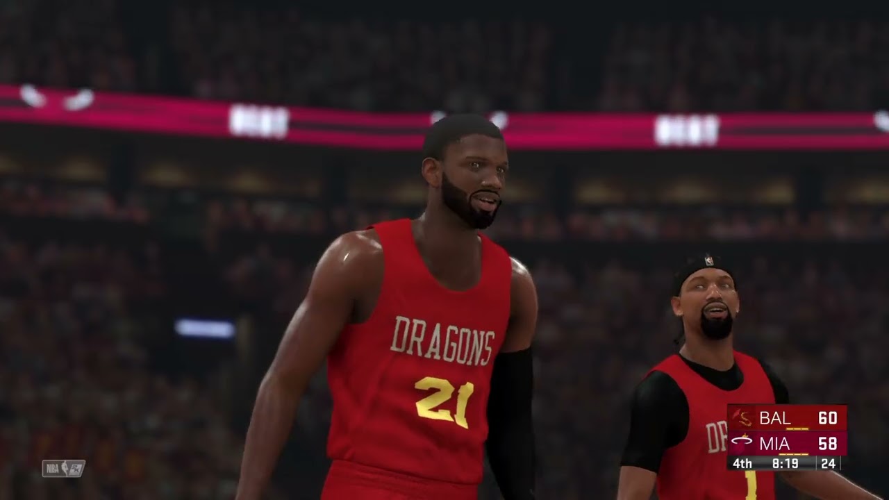 NBA 2K23 Dragons vs Heat pt 2