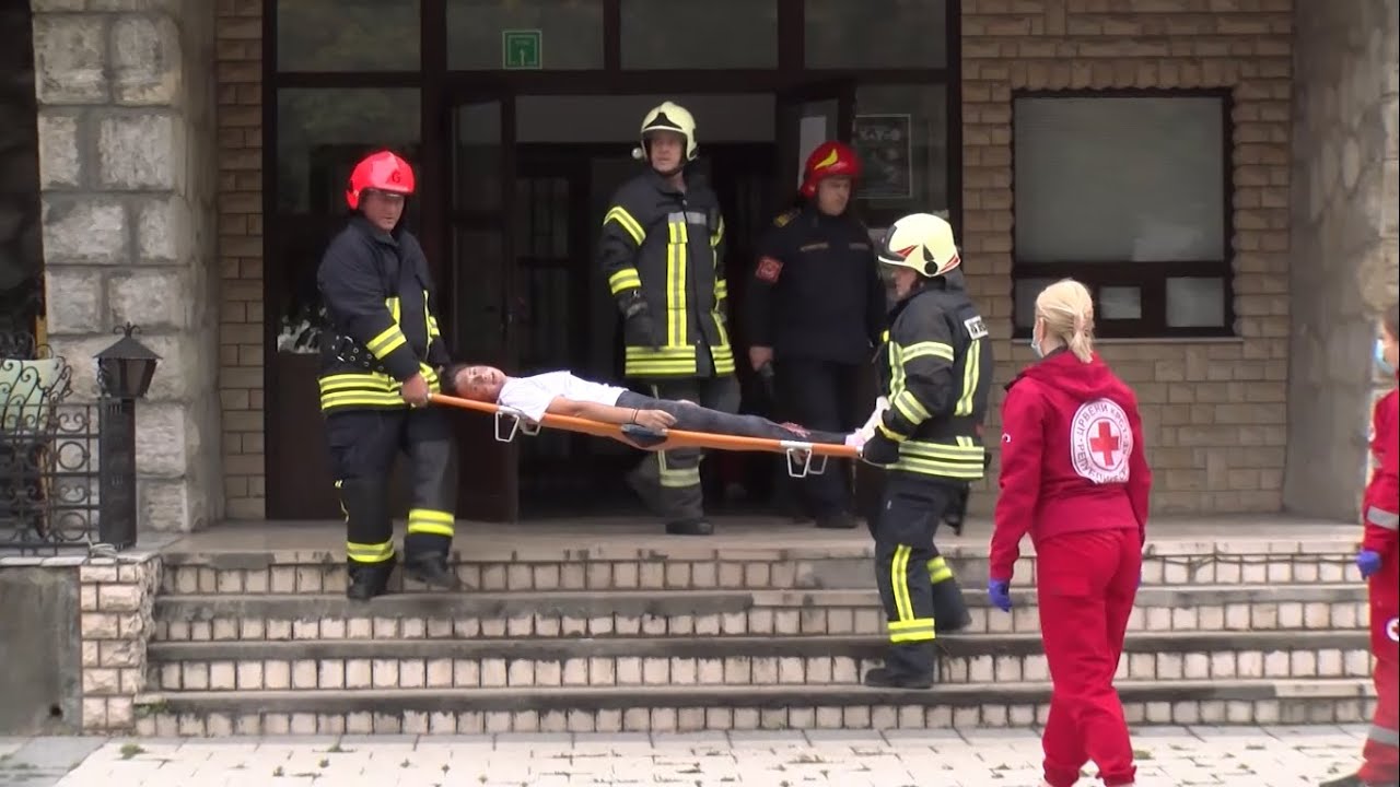 Doboj: Pokazna vježba reagovanja u slučaju zemljotresa &ndash; 13.10.2025.