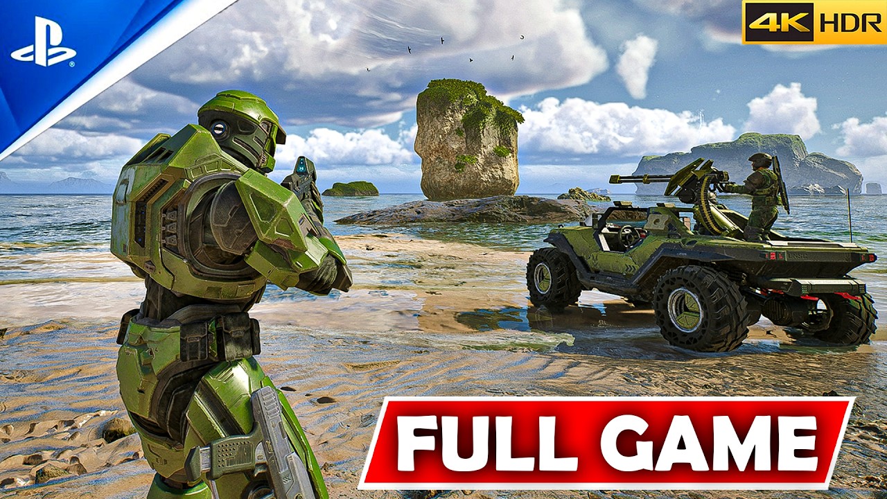 Halo: Campaign Evolved (PS5 PRO) Gameplay Walkthrough Full Game [4K 60FPS HDR] 3rd Person Mode
