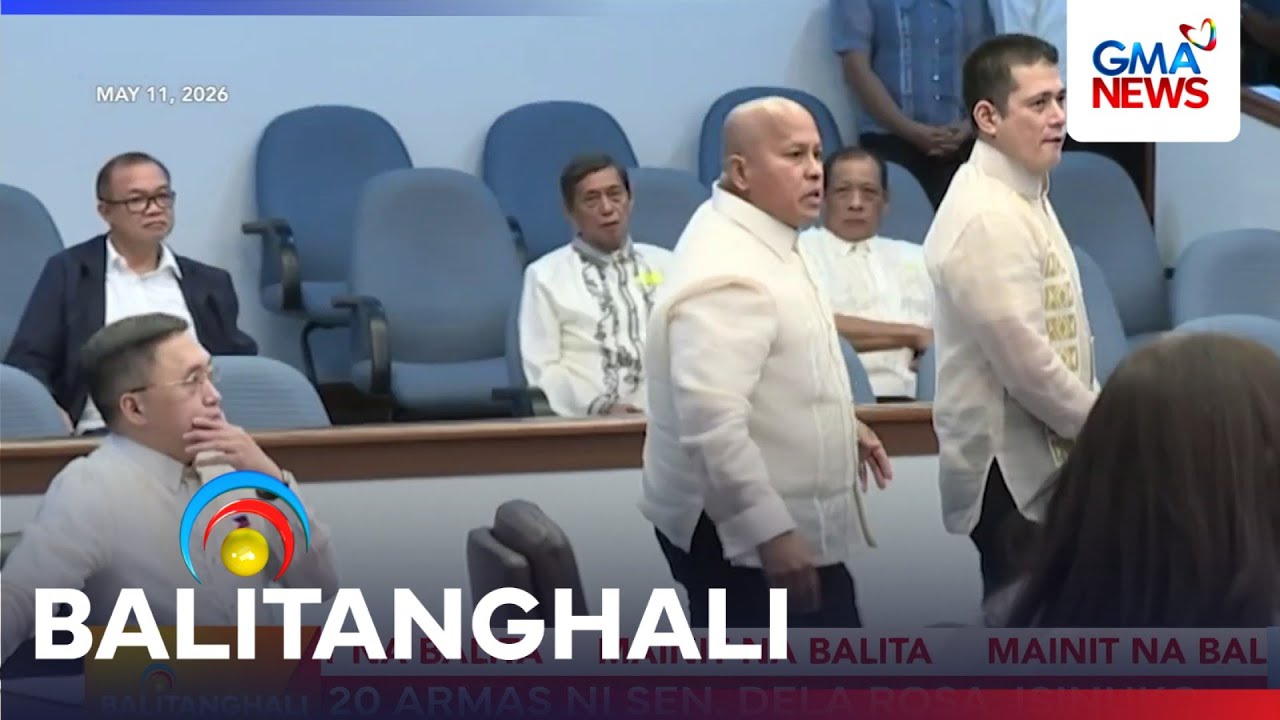 Sen. Dela Rosa's camp surrenders 20 firearms | Balitanghali