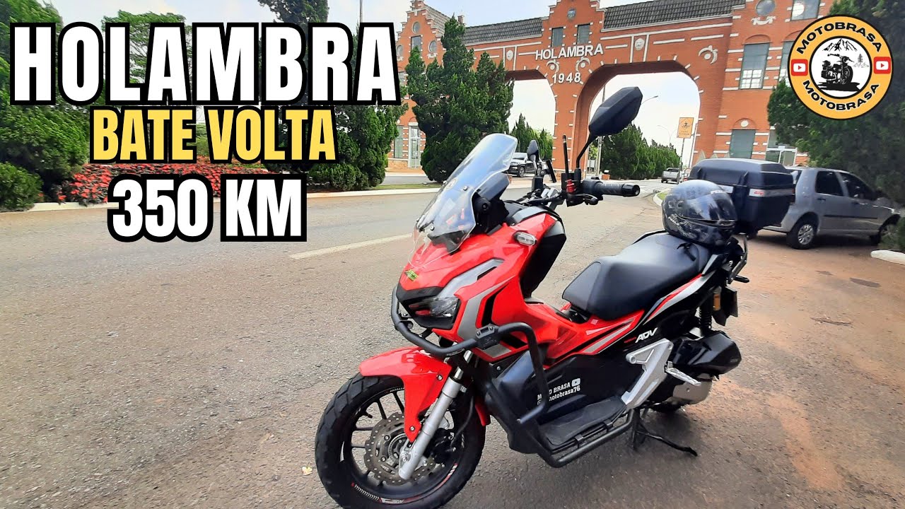 Viagem de Scooter até Holambra - ADV 150 Bate volta 350 Km