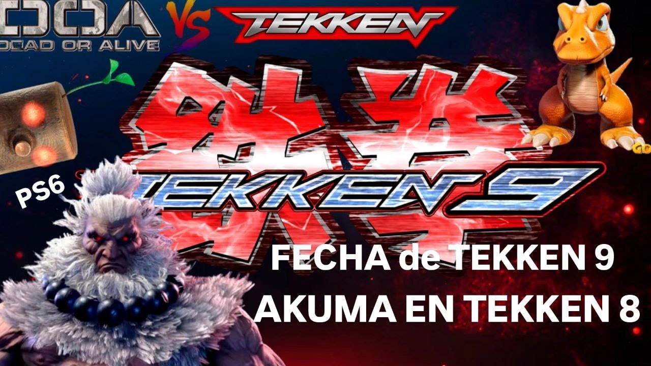 NOTICIAS DE TEKKEN 8 (Fecha de TEKKEN 9, AKUMA en Tekken 8, PS6, Winter update, DoA vs Tekken)