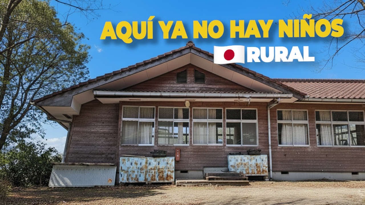 Escuela que cierran, pueblos japoneses que terminan