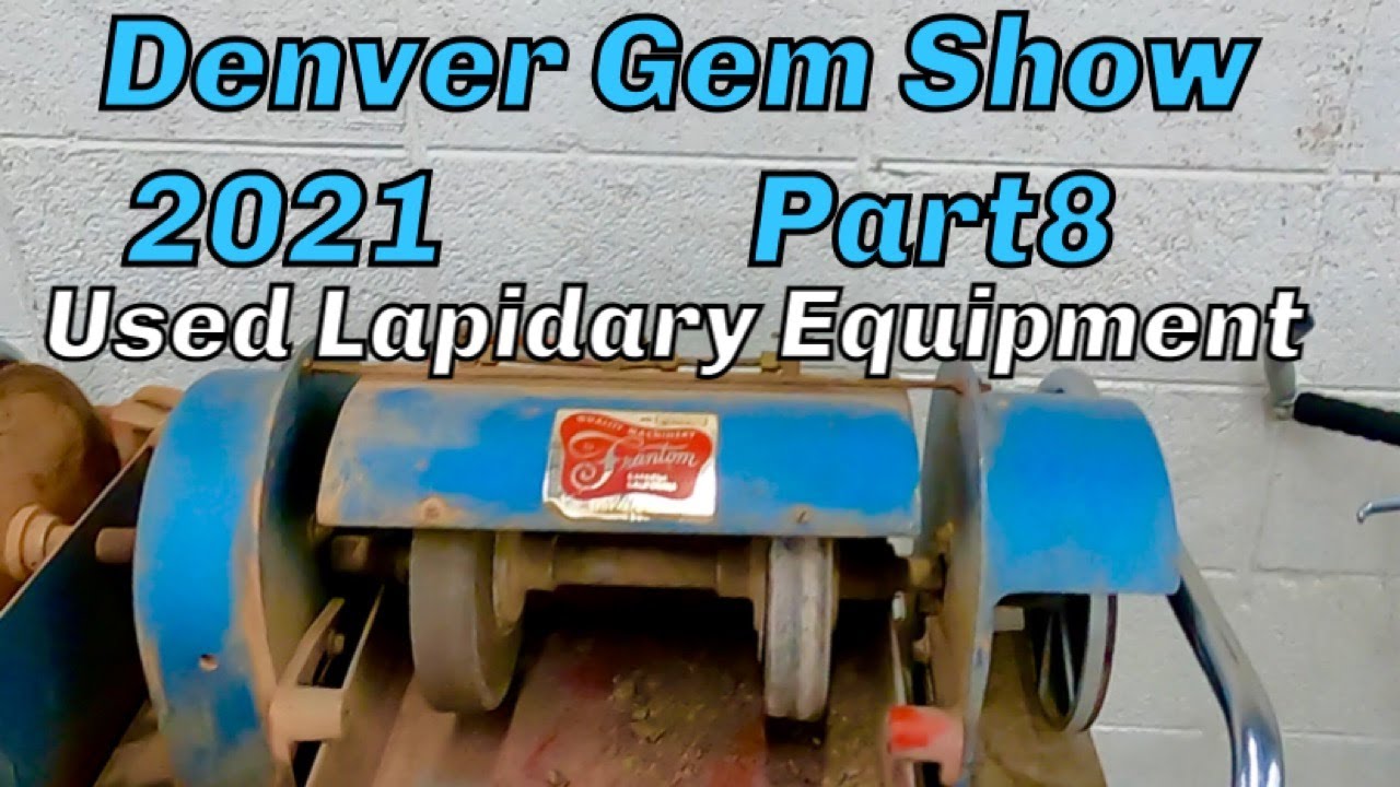 Denver Gem Show part8 Used Lapidary Equipment