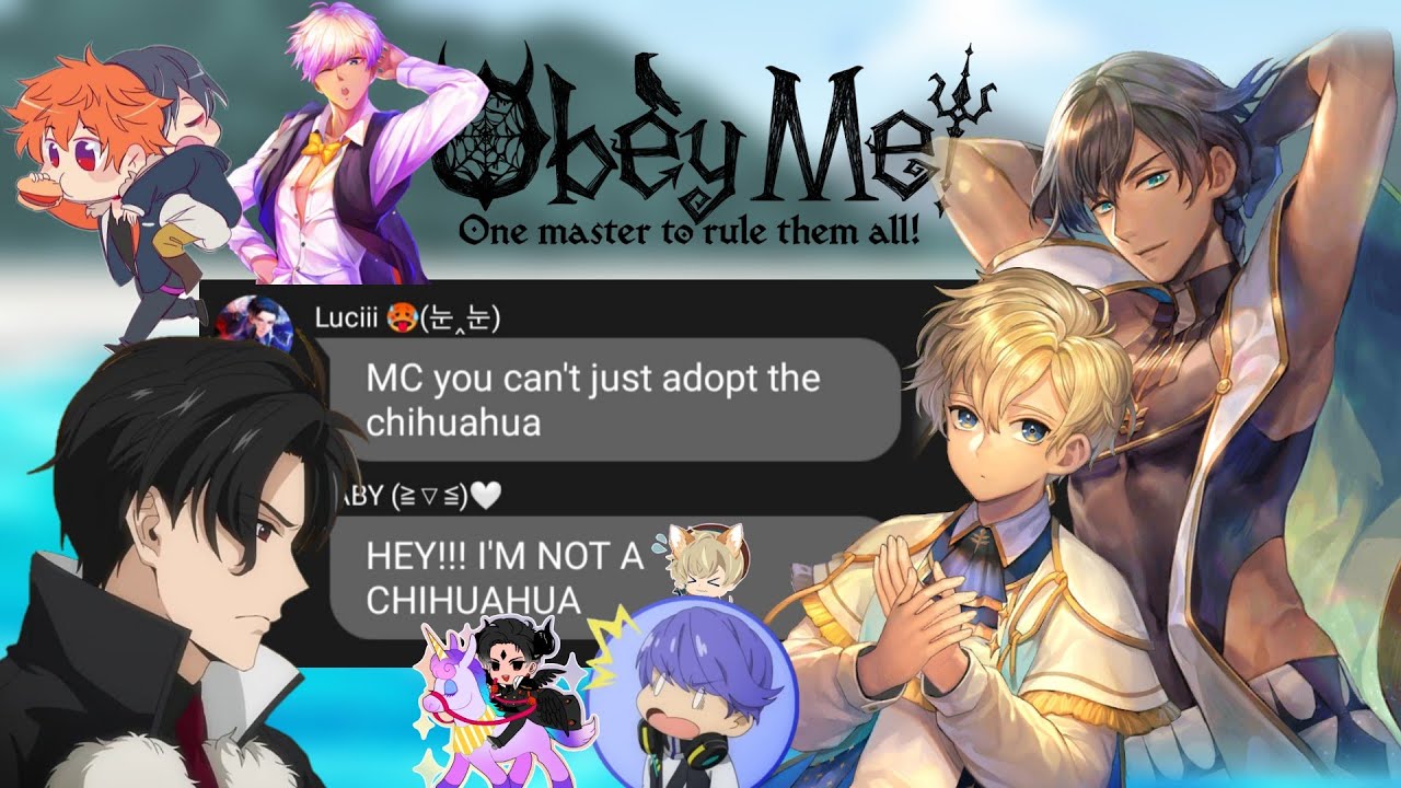 Obey Me || MC wants to adopt Luke 🥰 ft. Stressed Lucifer || Obey Me text story ✨ (Part 3)