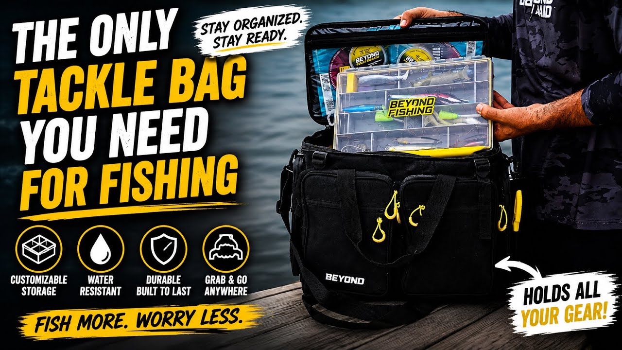 The ONLY Tackle Bag you need for fishing
