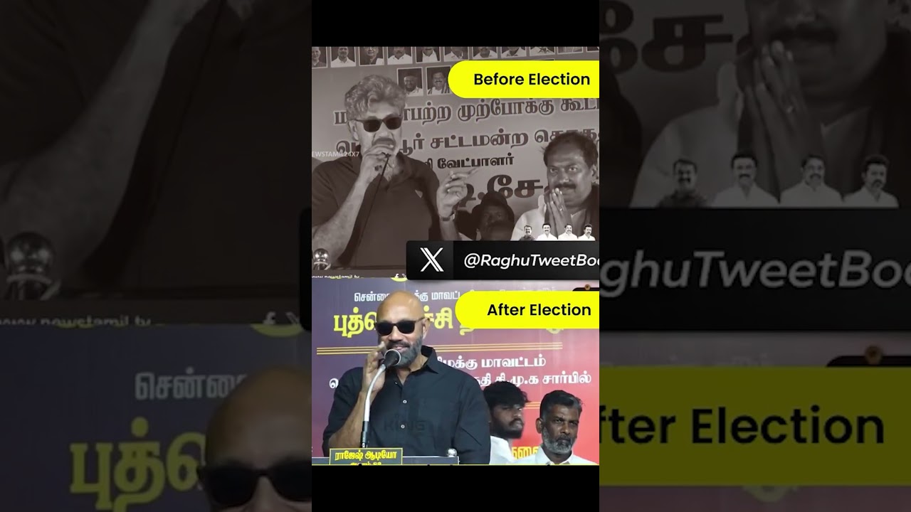 Sathyaraj Sir Cried! 💔 | Sathyaraj Before vs After Election Epic Reactions | Is This Fair?
