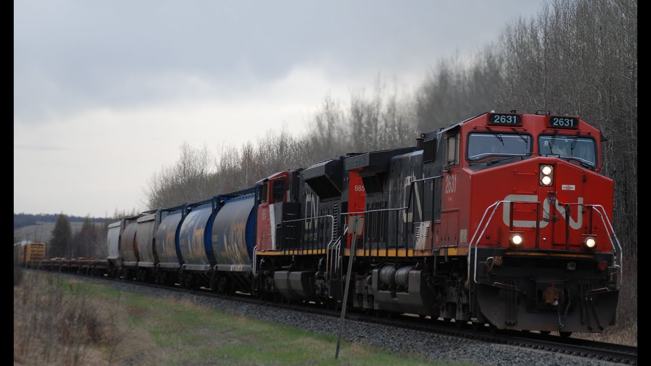 Noice K3L! CN 2631 West, M311 At Entwistle AB. CNR Edson Subdivision: