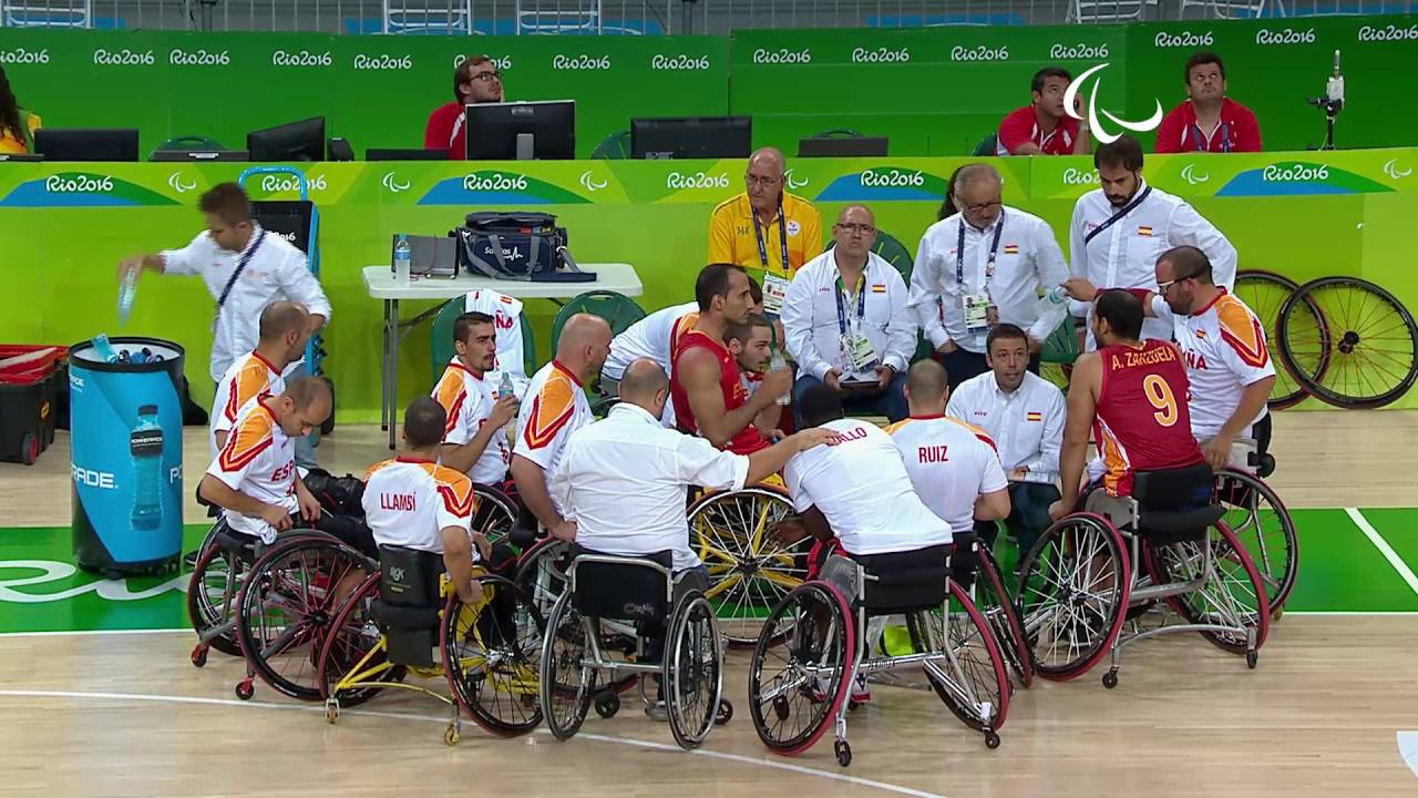 Wheelchair Basketball | Japan vs Spain | Men’s preliminaries | Rio 2016 Paralympic Games