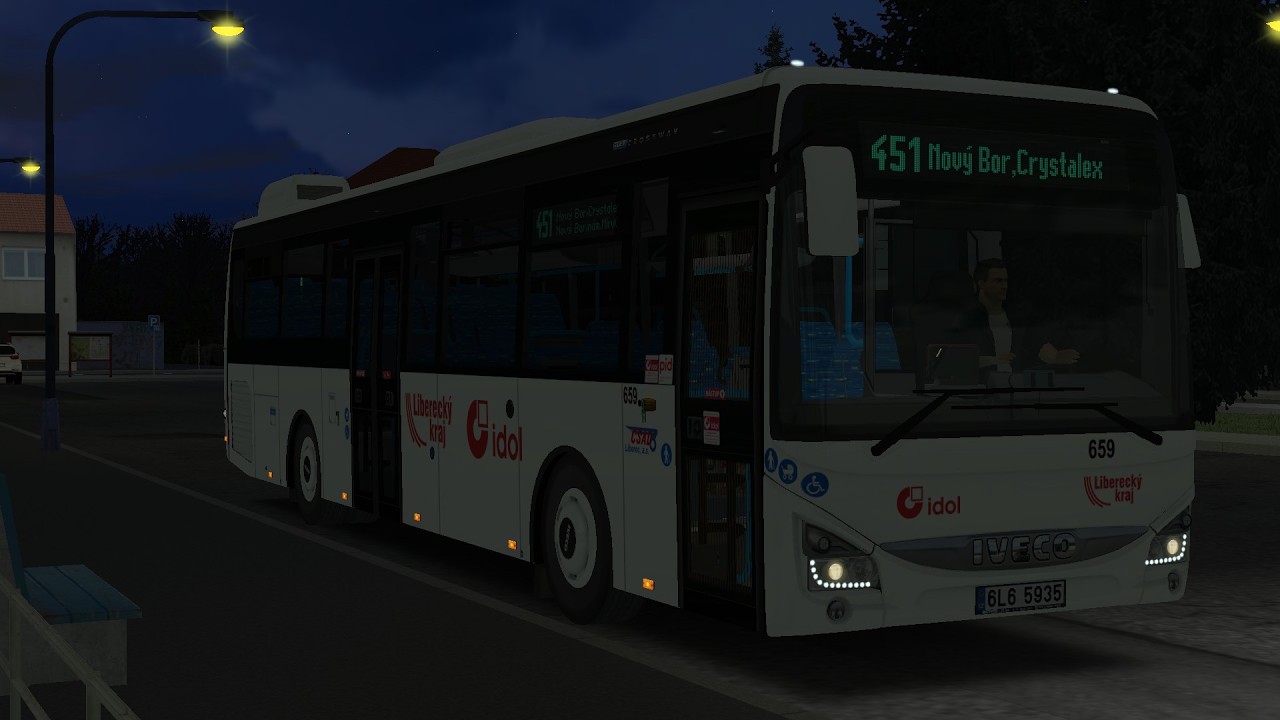 OMSI 2 11# | Mapa 400 - Linka 451 | Iveco Crossway LE LINE 12M Hybrid