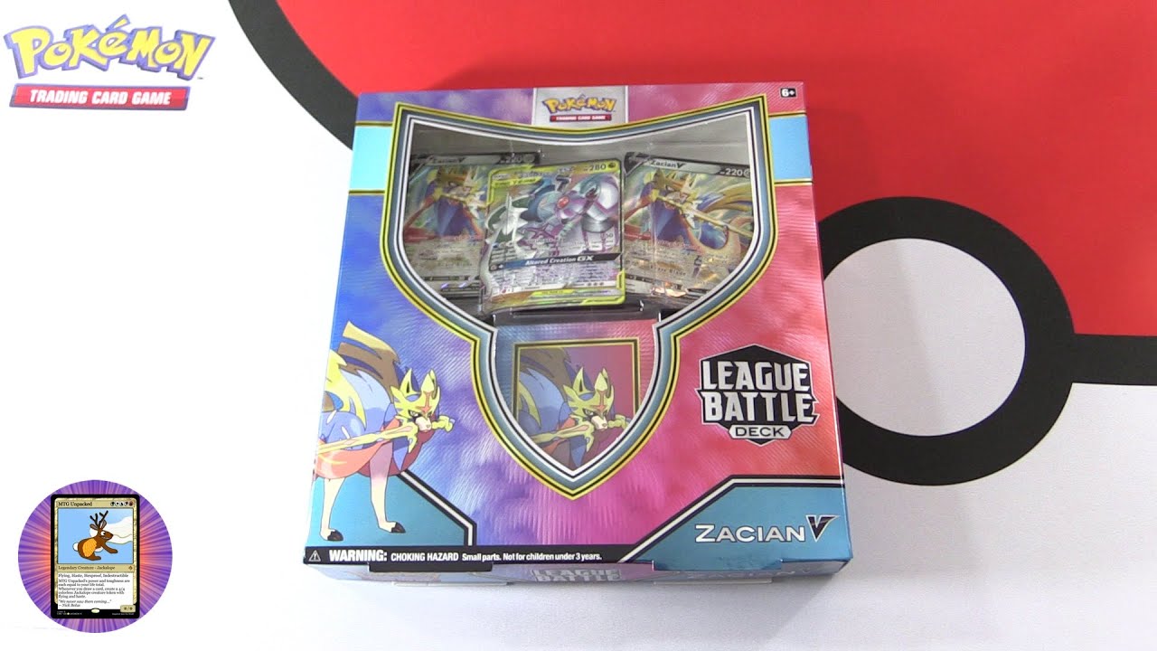 Pokémon Zacian V League Battle Deck - NEW FOR 2020!
