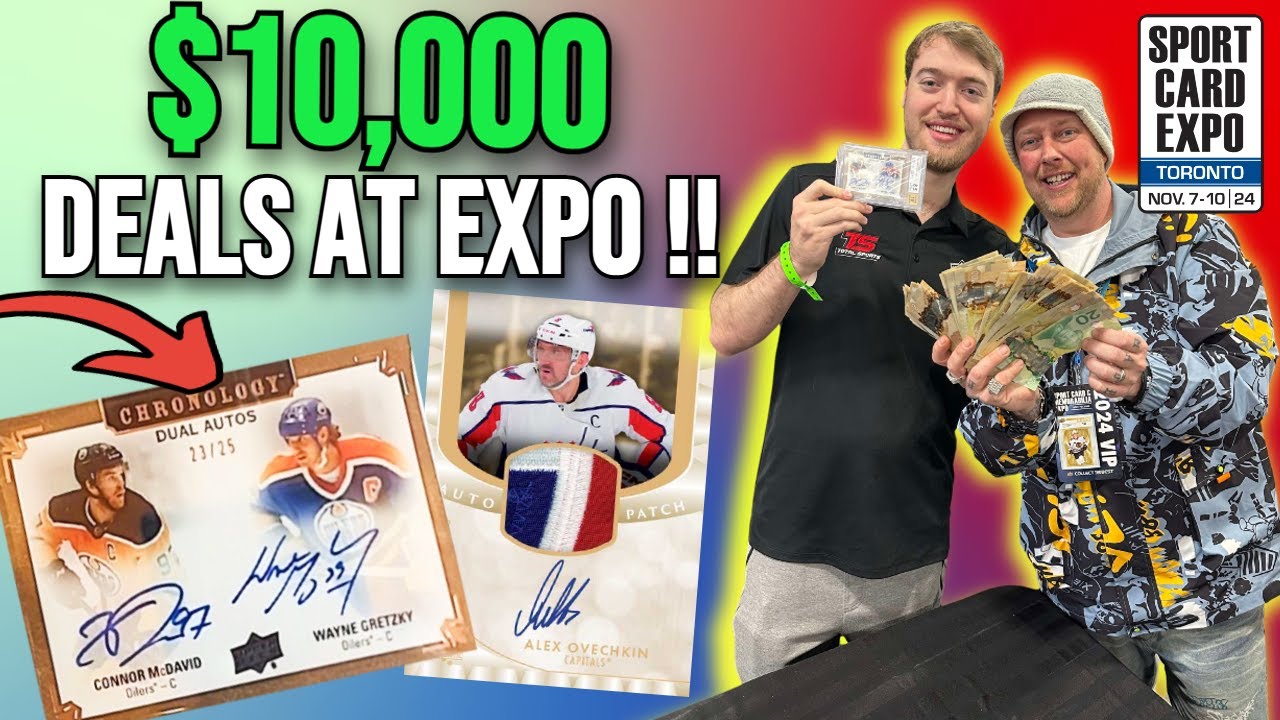 Потратьте 10 000 долларов на выставке Toronto Sports Card Expo!!