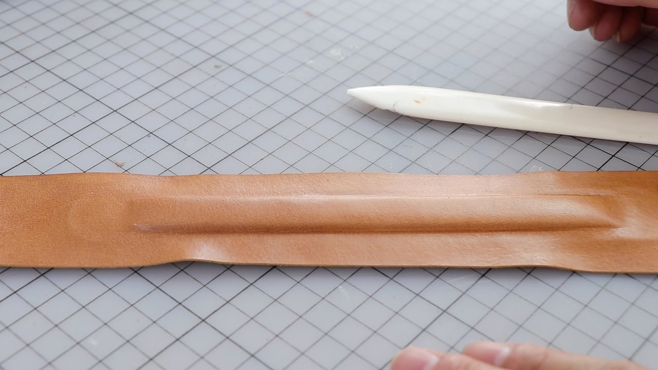 手工皮具製作教程-皮革起鼓|皮藝皮質手帶DIY