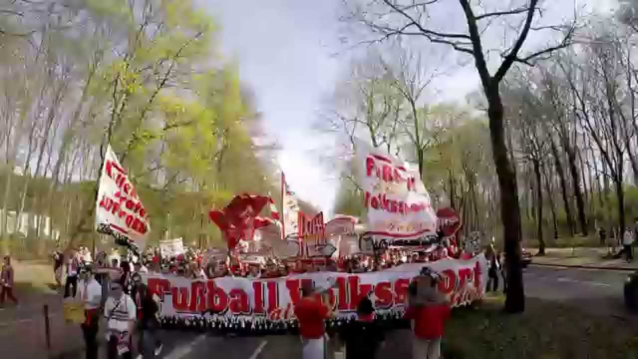Fanmarsch 'Zum Erhalt der Fankultur' Köln 12.04.2015