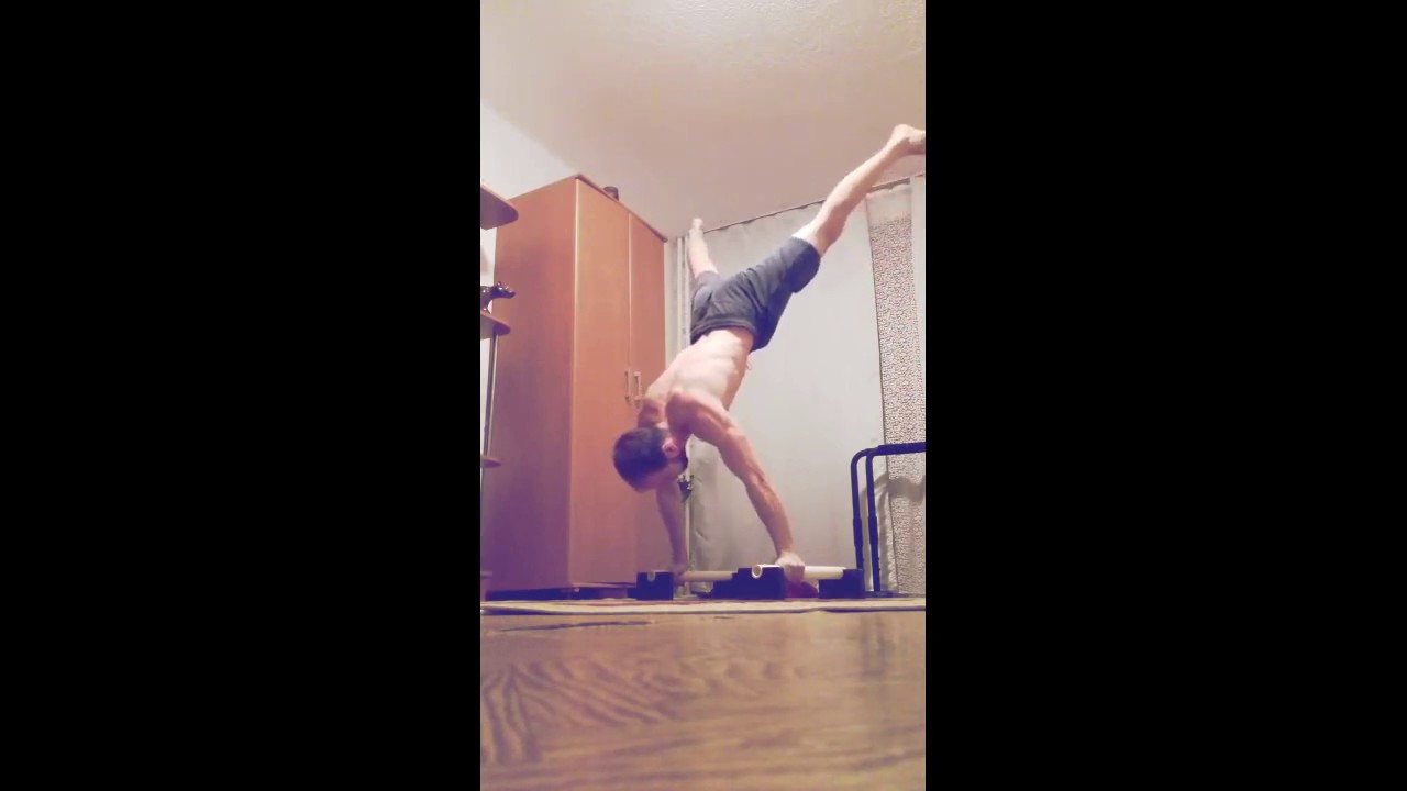 Straight Arm Handstand Press