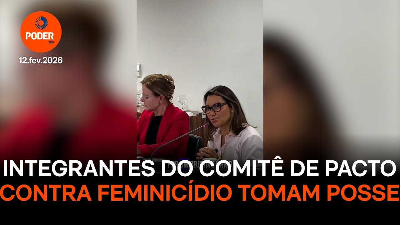 Integrantes do comitê de pacto contra feminicídio tomam posse