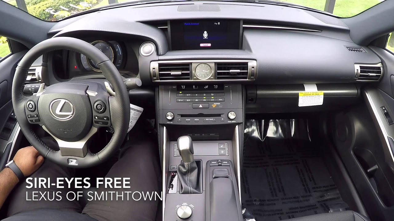Use Siri in your Lexus
