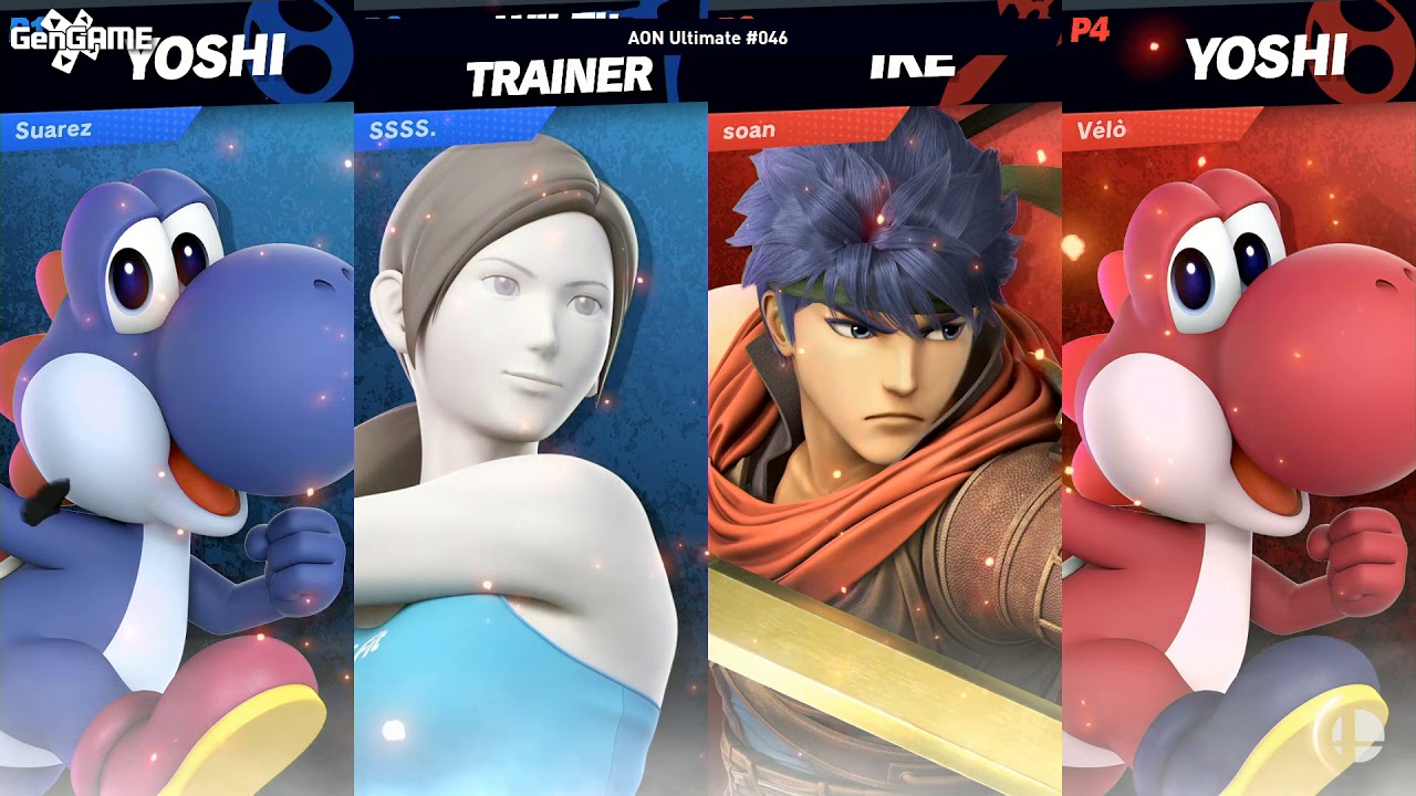 AON Ultimate #046 - Stocktaker69 & Suarez Vs Soan & Raptor Winners Semifinals - Smash Ultimate