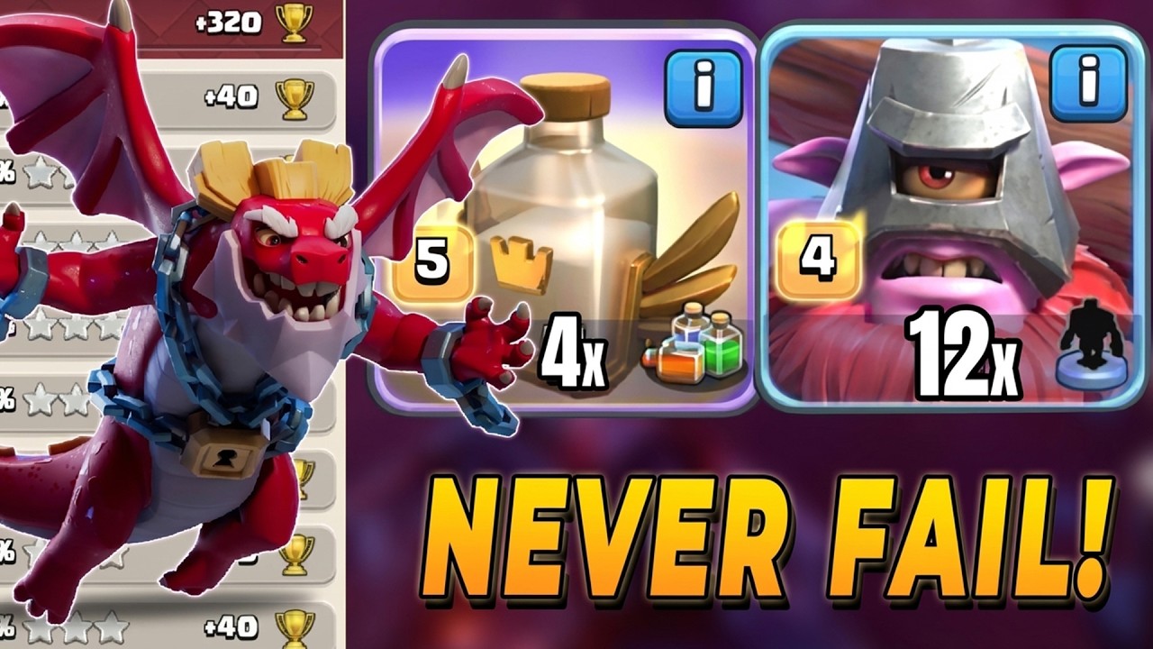 New OP Mass Thrower Legend League Strategy with Dragon Duke Revive | Easy 3 Stars | Clash of Clans