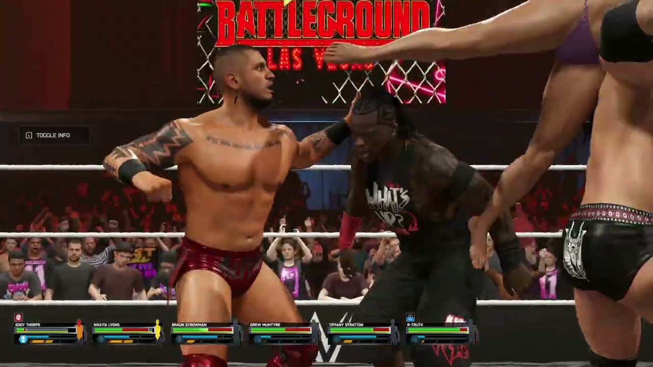 30 суперзвезд. 1 ринг. Полный хаос! | Геймплей WWE Royal Rumble