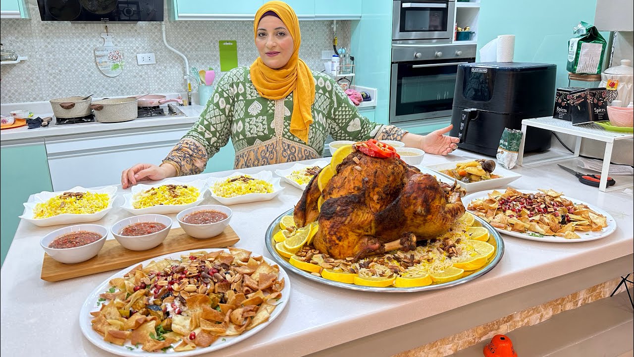عزومه النهارده مختلفه تماما صحاب جوزي جابو الاكل ودخلو علينا بيه