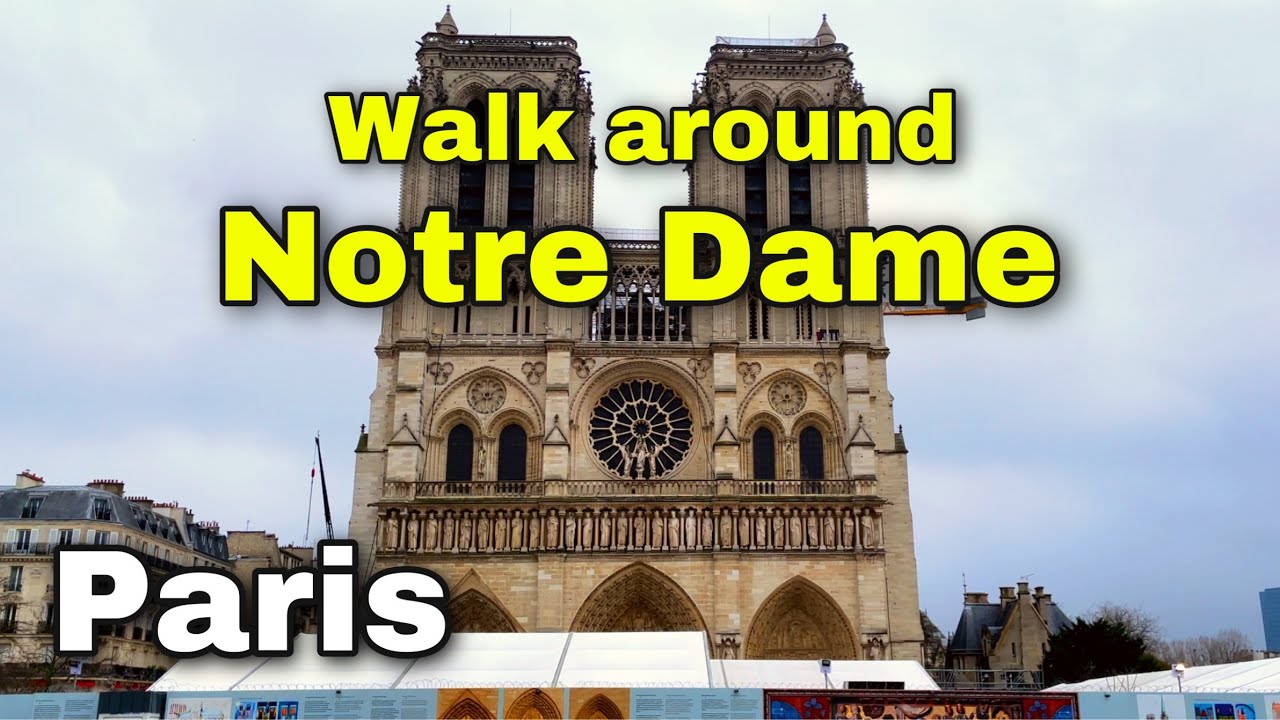 【HDR】Walk in Paris : Notre Dame and Quartier Latin 🚶