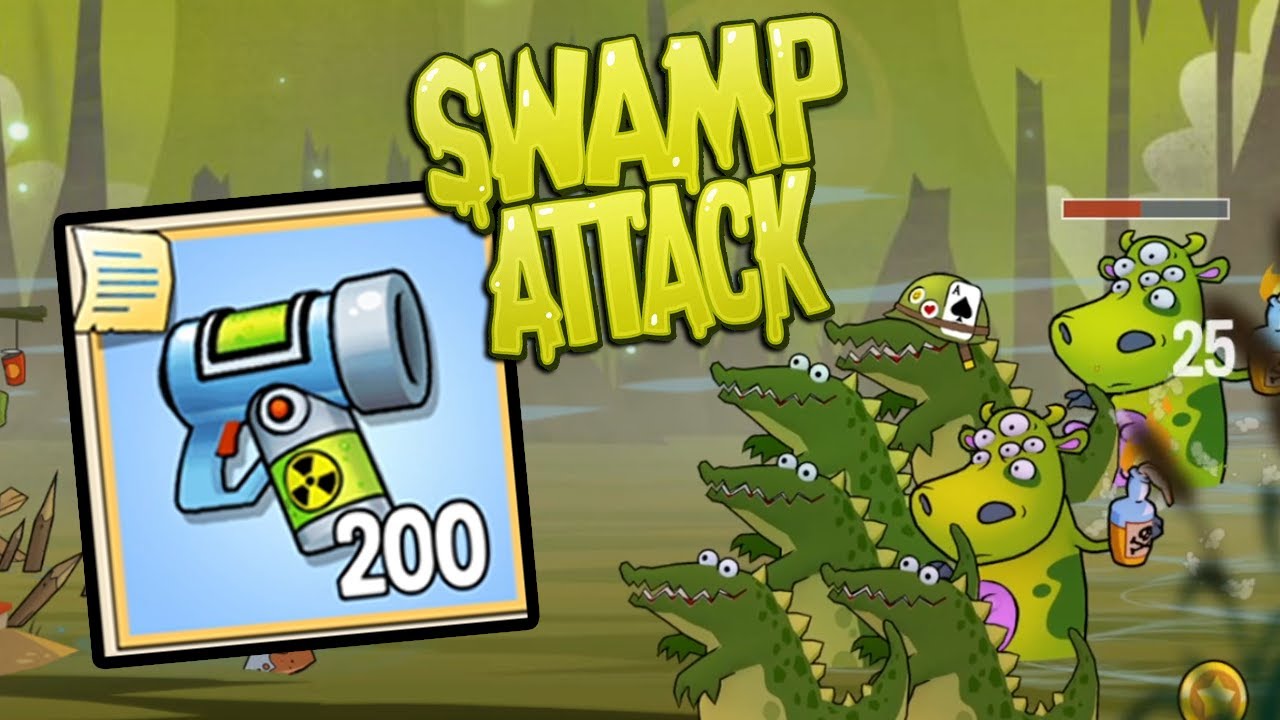 PROBANDO MI NUEVA LANZA POMPAS SWAMP ATTACK