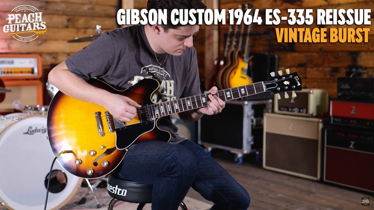No Talking...Just Tones | Gibson Custom 1964 ES-335 Reissue VOS Vintage Burst