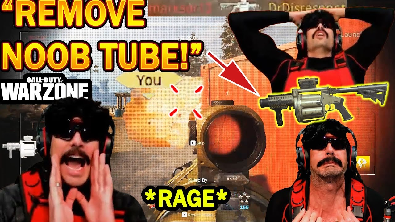 DrDisrespect Shows Why NOOB TUBES Must Be REMOVED from Warzone! (MGL-32!)