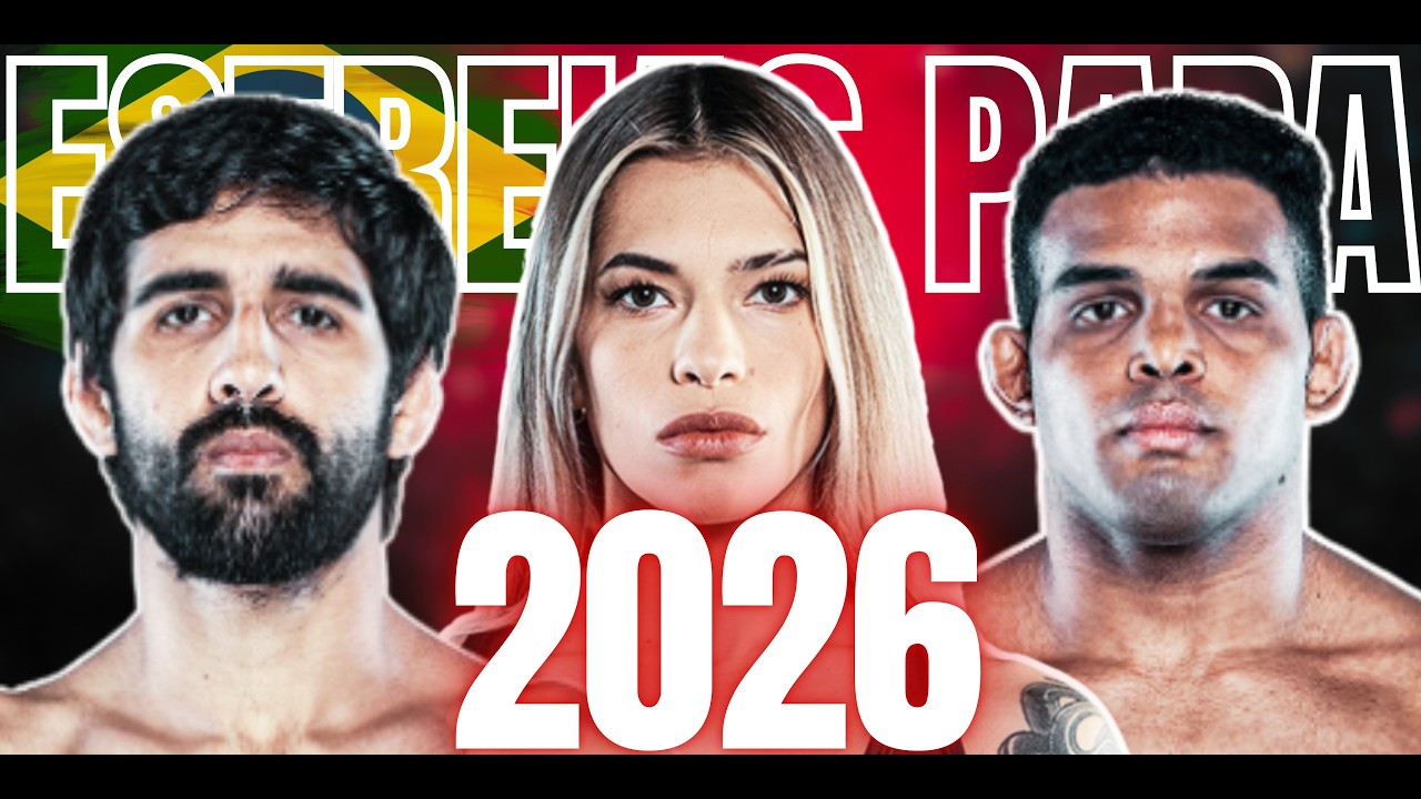 O UFC FECHOU COM ELES: BRASILEIROS QUE ESTREIAM EM 2026