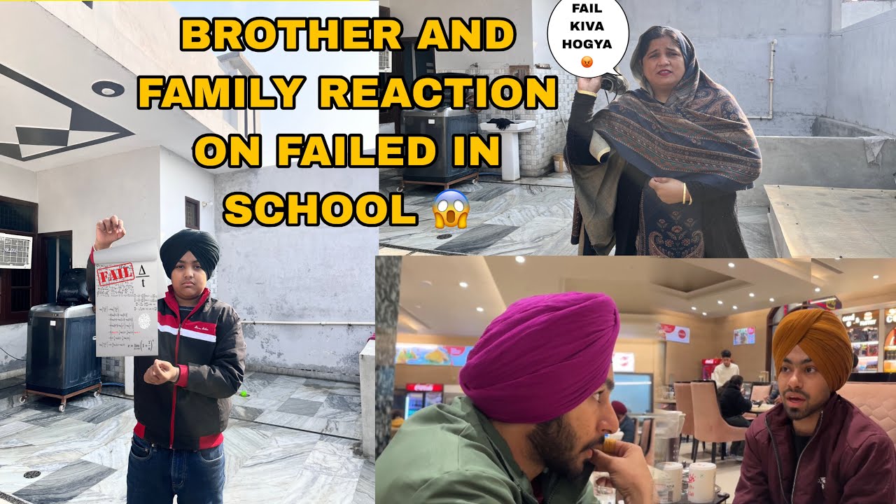 BROTHER AND FAMILY REACTION ON MY FAIL IN EXAM😱BROTHER NE BHOUT KUTTYEA 😭-JASHAN JAGROAN 