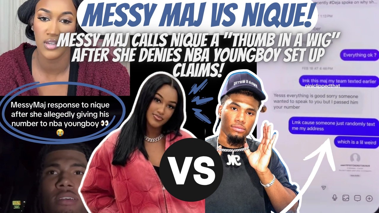 Messy Maj LIVE: Maj GOES OFF On Nique Calls Her A 