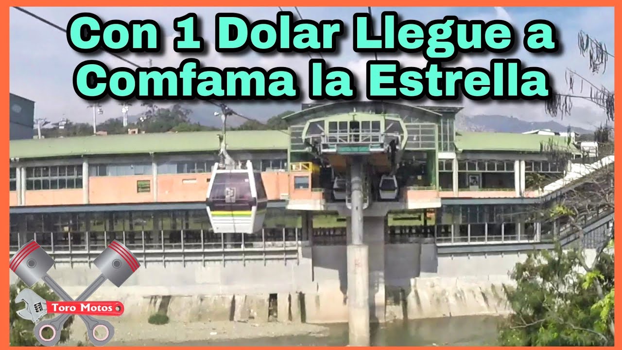 Como llegar a COMFAMA la ESTRELLA en METRO (con poco Dinero)💰