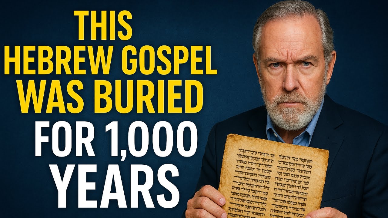 This Hebrew Gospel Was Buried for 1,000 Years - Dr. Miles Jones Exposes the Truth