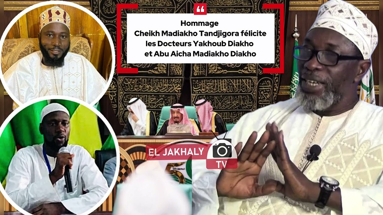 Ch. Madiakho TANDJIGORA témoigne sur la réussite académique de Dr Yakhoub et Dr Abu Aïcha Diakho