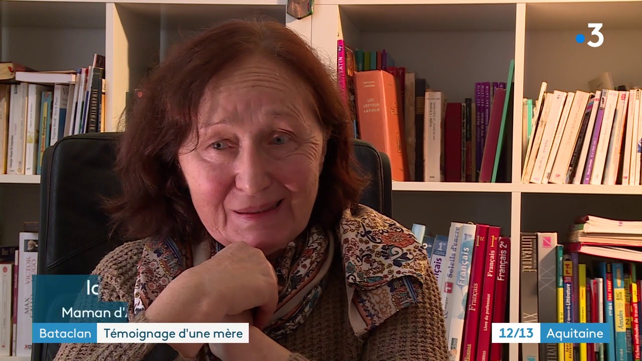 Rencontre avec la maman de l'artiste Alban Denuit, mort au Bataclan le 13 novembre 2015