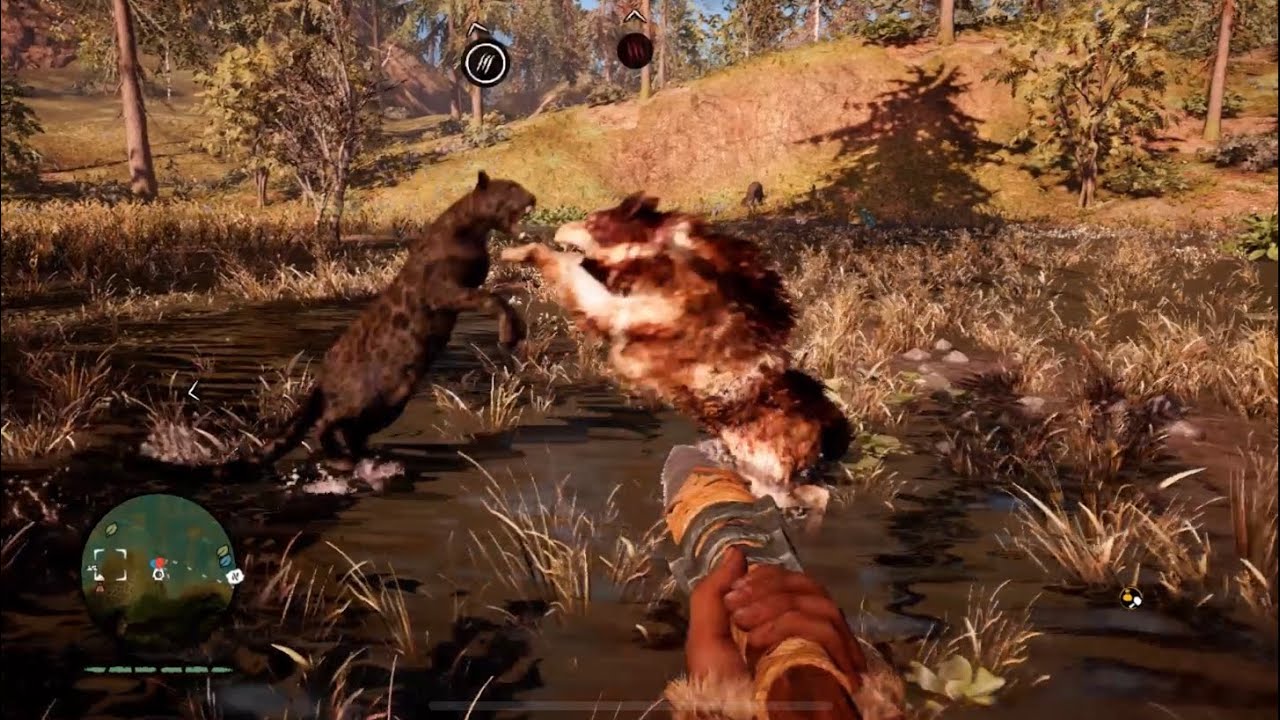 FAR CRY PRIMAL - RARE BLACK JAGUAR Vs ALL DAMN BEASTS | Far Cry Primal Gameplay
