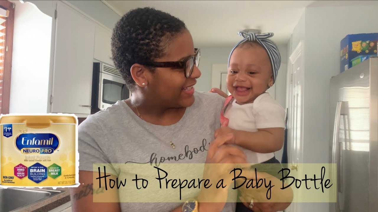 How to Prepare a Baby Bottle with Enfamil Neuropro Infant Formula