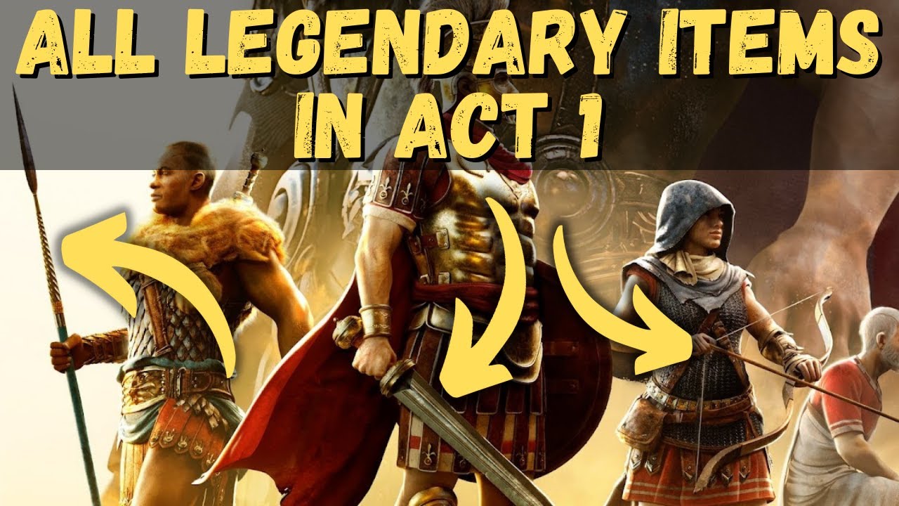 All Legendary Items in Act 1 | Expeditions Rome Unique Item Guide