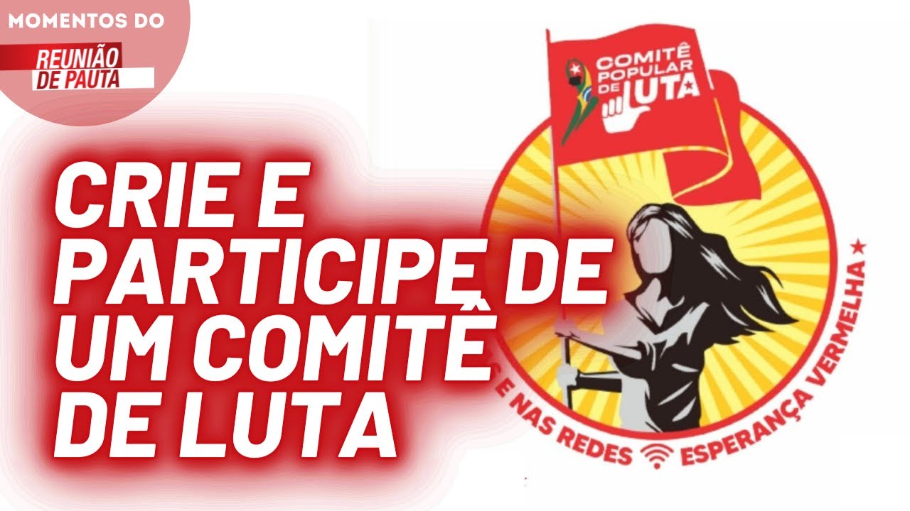 Comit&ecirc; de Luta de Lajes, em Santa Catarina, re&uacute;ne 50 pessoas | Momentos do Reuni&atilde;o de Pauta