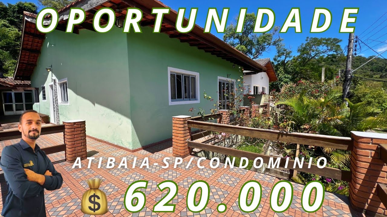 Casa dentro de condomínio em Atibaia-SP, que preço de oportunidade, condomínio estilo clube.
