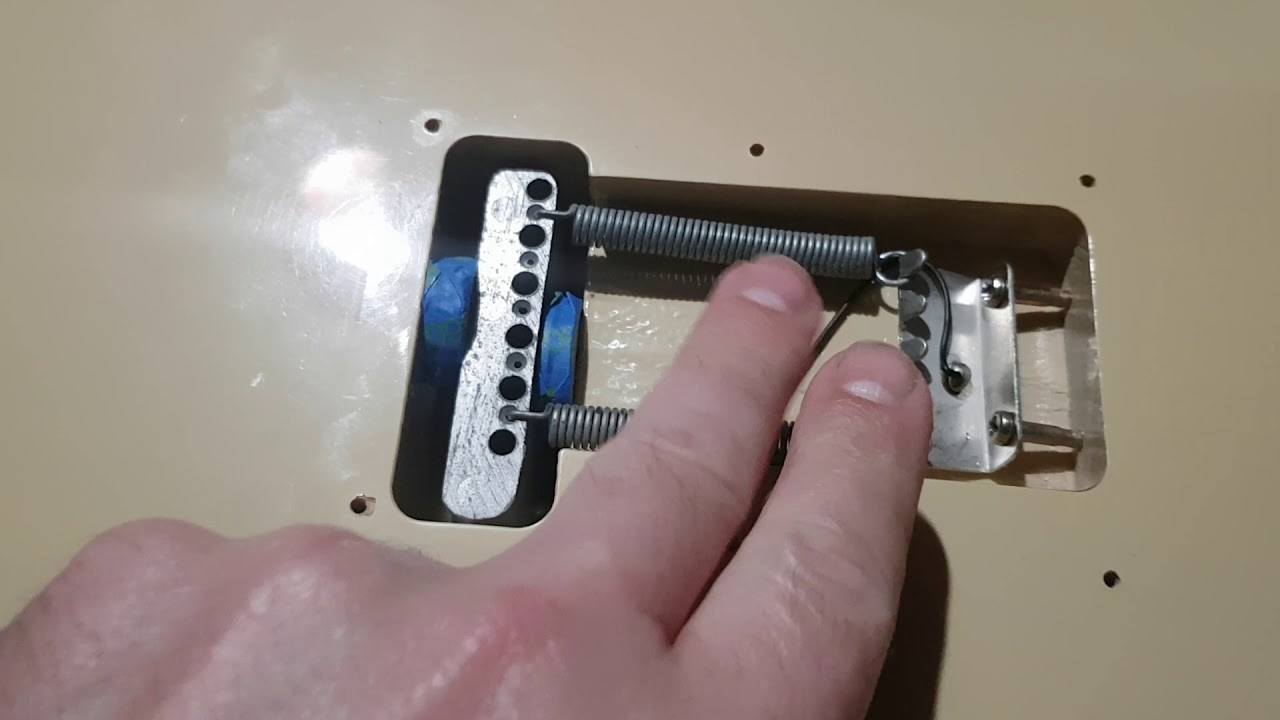 How to block a strat trem without messing up your intonation