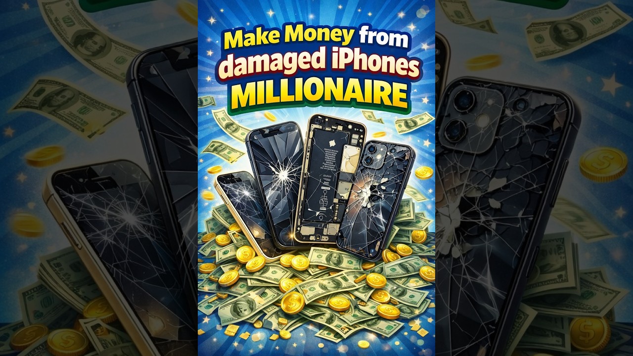 How to make Money from a damaged iPhone