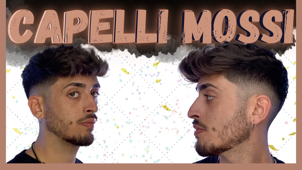 Come fare i CAPELLI MOSSI Uomo (Metodo Sale Marino) 2022