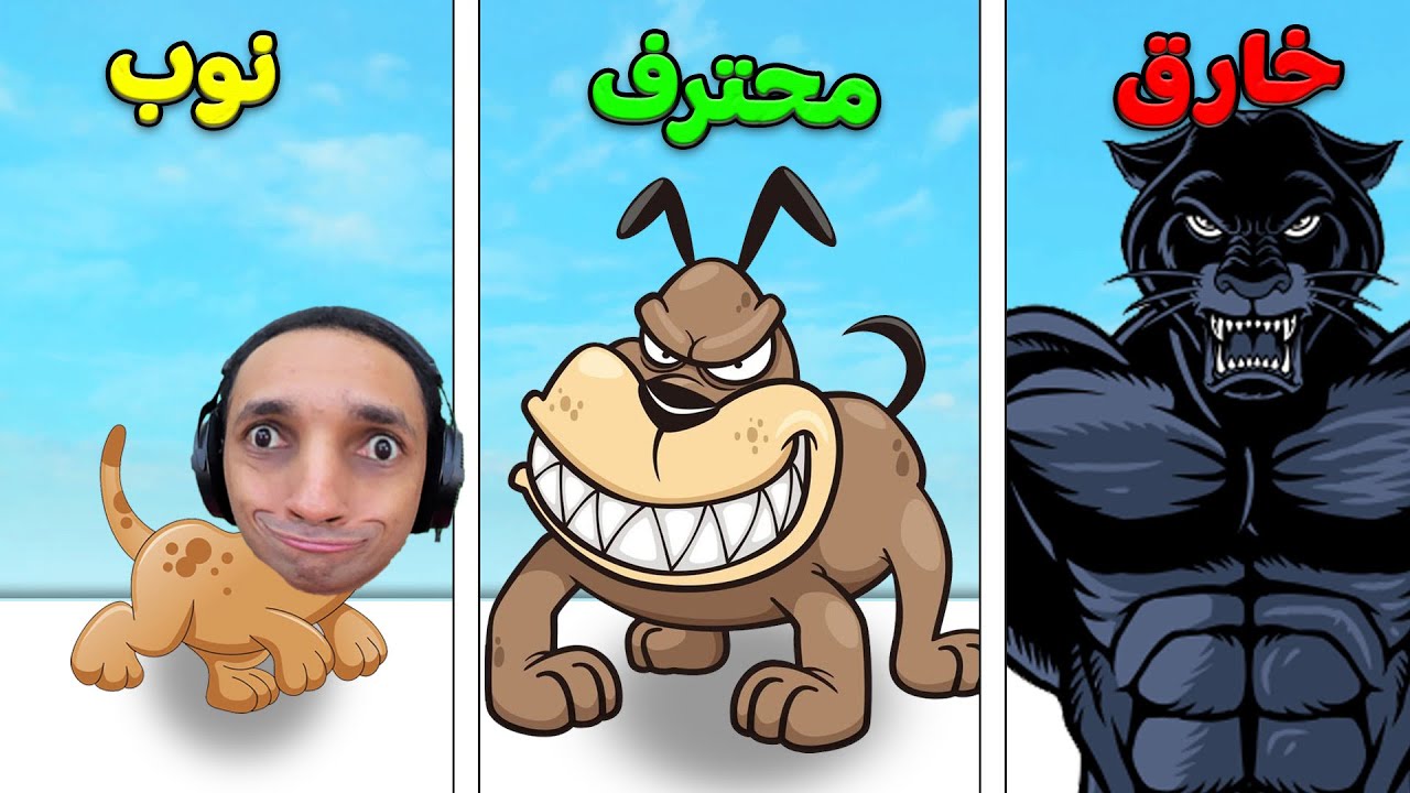 تحولت من كلب كيوت الى وحش شرس | Dog Evolution !! 🐶😱