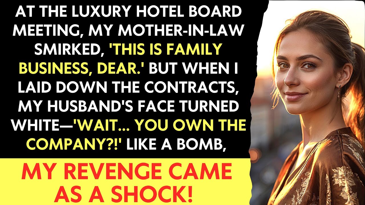 Trophy Wife at Luxury Hotel Empire Secretly Takes Over&mdash;Husband and MIL Never Saw It Coming!
