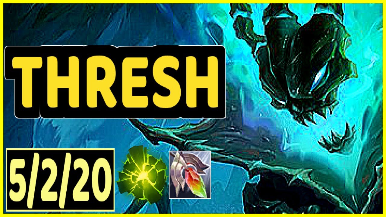 THRESH VS MAOKAI - 5/2/20 KDA SUPPORT GAMEPLAY