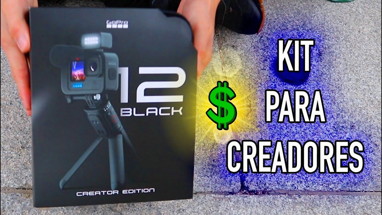 ¿ES MEJOR QUE LAS DEMAS? GoPro HERO 12 BLACK KIT CREADORES